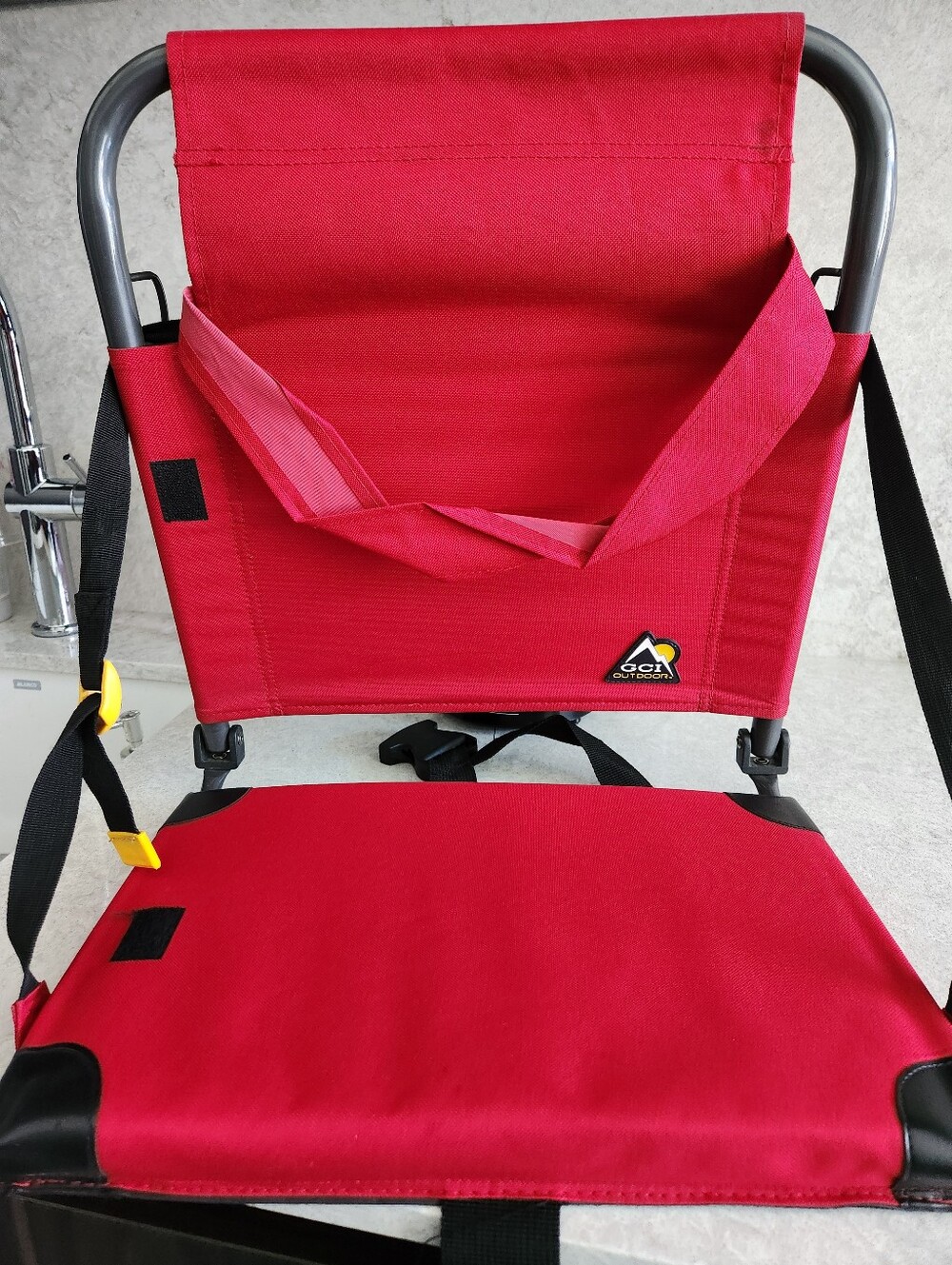 GCI Outdoor Red Padded Stadium Seat